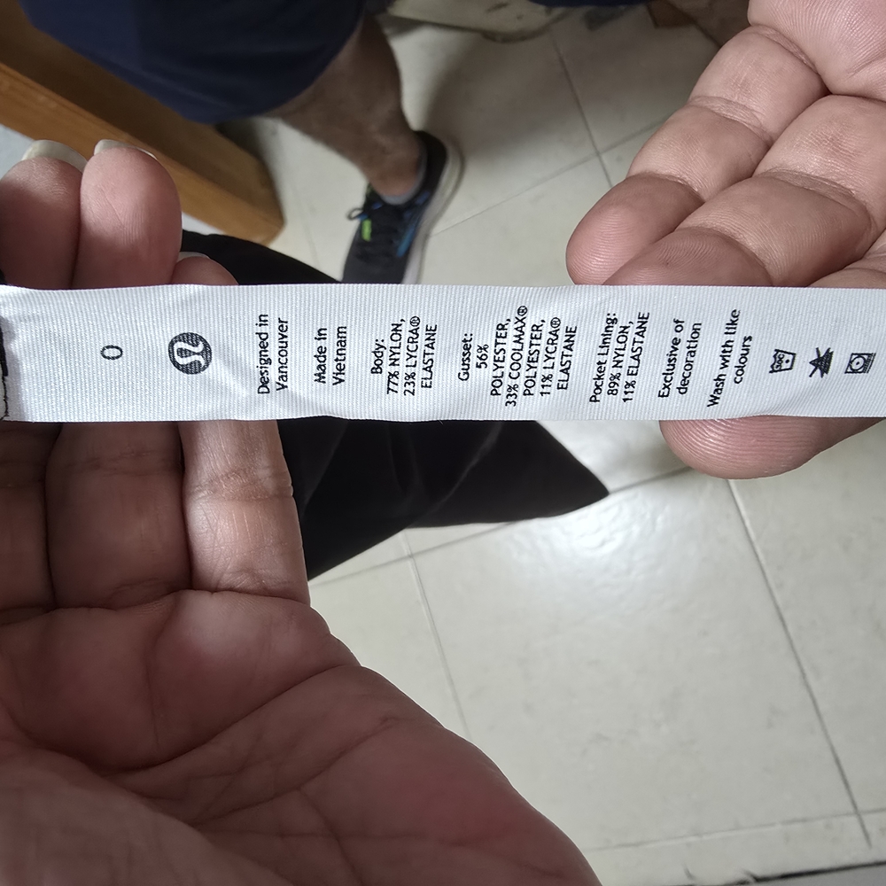 Lululemon Black Athletic Pants